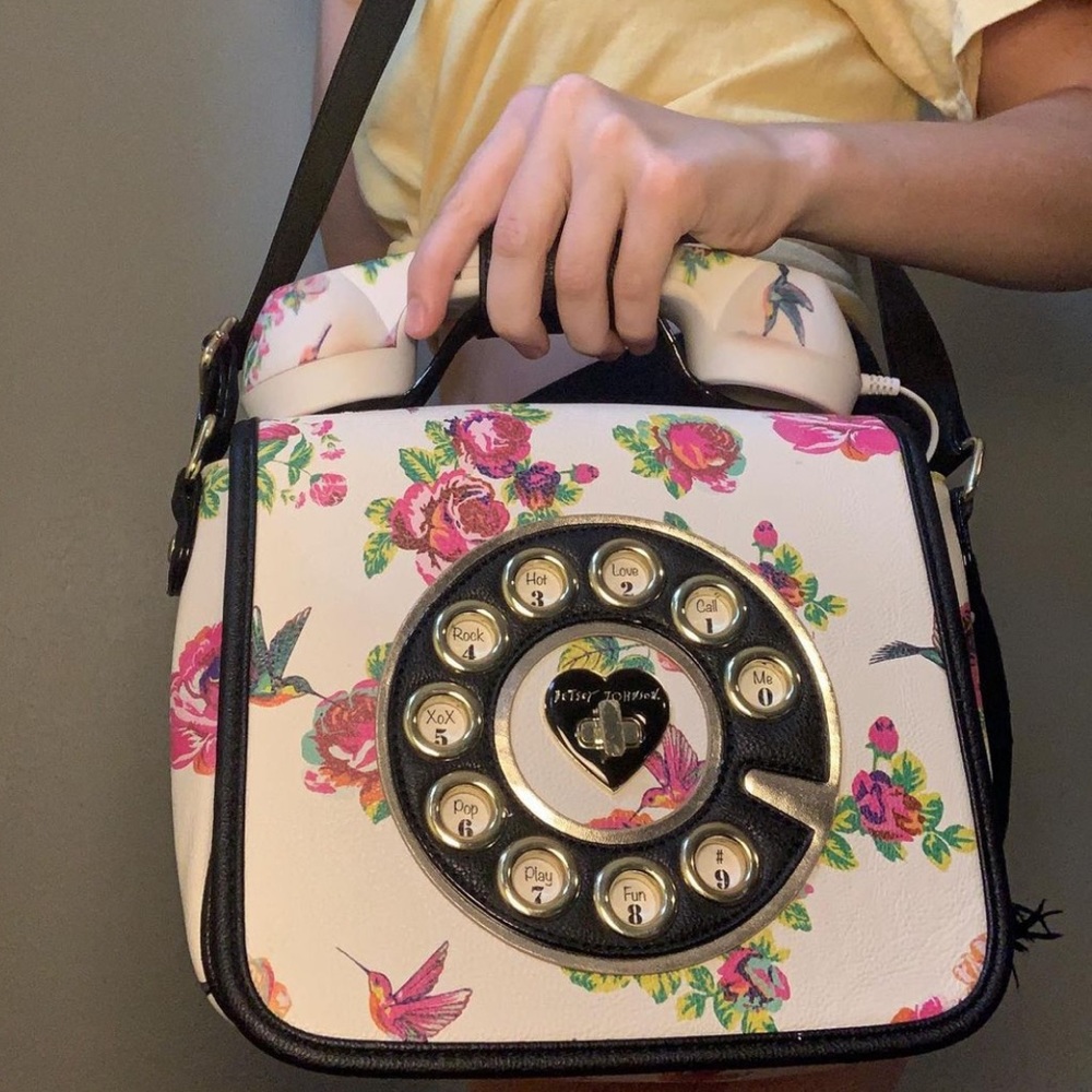 Betsy Johnson phone purse